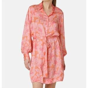 NEW KARMAMIA millie dress in gardenia tangerine